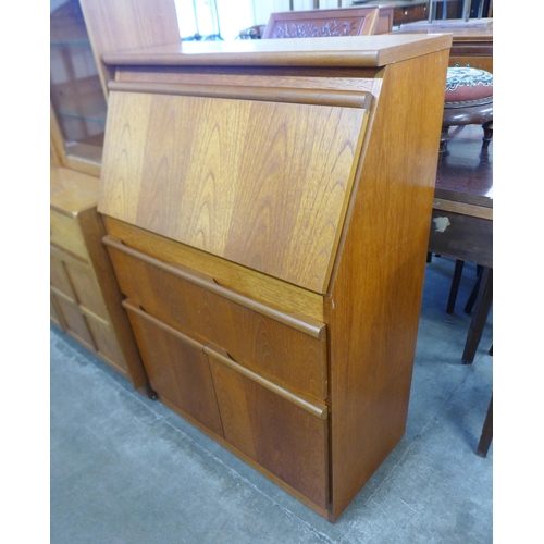 71 - A Morris of Glasgow teak bureau