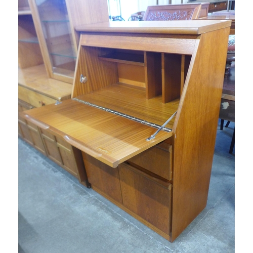 71 - A Morris of Glasgow teak bureau