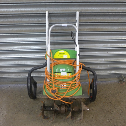 2241 - A Florabest electric 710w FGH 700/9 rotavator