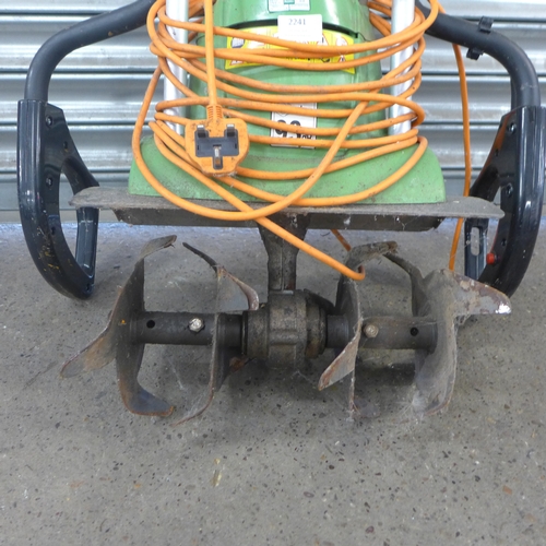 2241 - A Florabest electric 710w FGH 700/9 rotavator