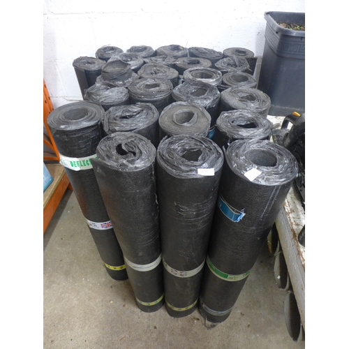 2268 - 25 rolls of torch on roofing felt