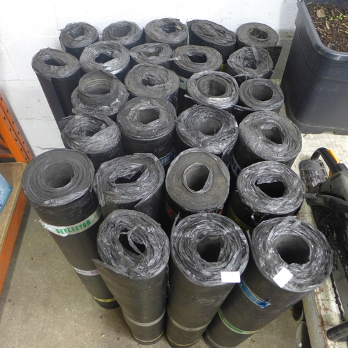 2268 - 25 rolls of torch on roofing felt