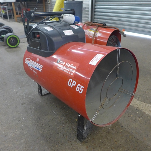 2270 - An Arcotherm BM2 gas/110v workshop heater