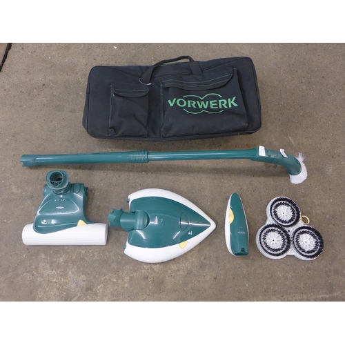 2295 - A Vorwerk vacuum cleaner with attachments