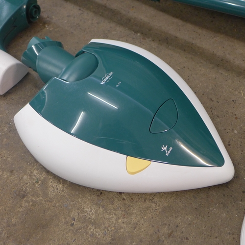 2295 - A Vorwerk vacuum cleaner with attachments