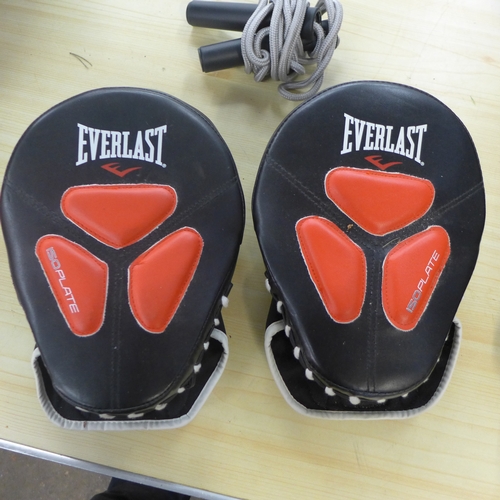 2299 - Sparring gear including gloves, pads, belt, etc.