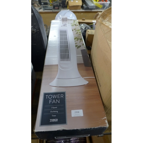 2358 - A Tesco tower fan