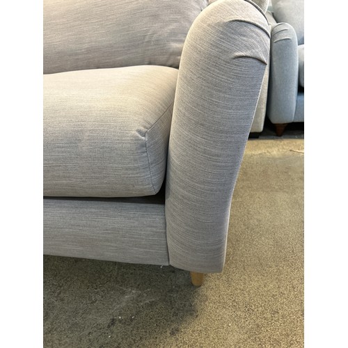 1531 - A grey upholstered love seat