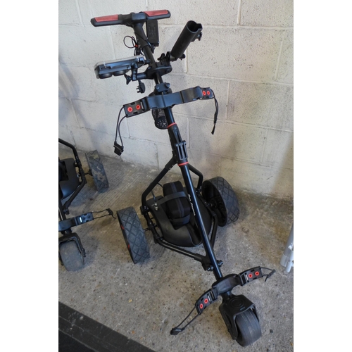 3010 - Ben Sayers electric golf trolley with battery and charger - W