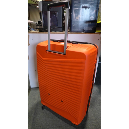 3070 - American Tourister Jetdriver Large 79cm 4 Wheel Spinner Hardside Case - Orange (306-92) * This lot i... 