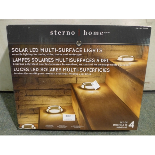 3082 - Sterno Home Solar LED Lights (306-127) * This lot is subject to VAT