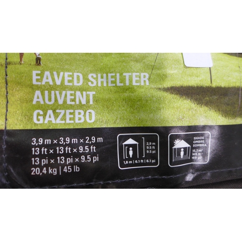 3083 - Instant Eaved Shelter (13ft x 13ft), original RRP £129.99 + VAT (306-128) * This lot is subject to V... 