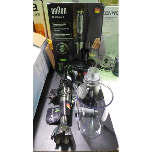 3088 - Braun Hand Blender (model:- MQ9138XI)  (306-126) * This lot is subject to VAT