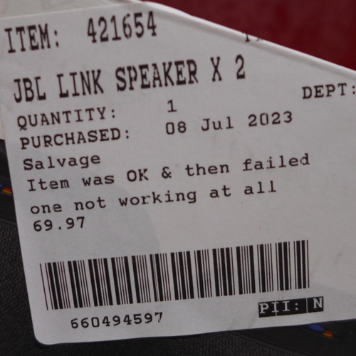 3100 - 3 x JBL Link Portable Speakers (306-138,248) * This lot is subject to VAT