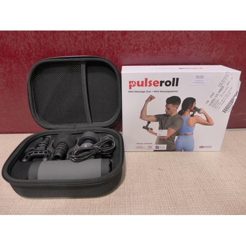 3125 - Pulseroll Mini Massage Gun (306-362) * This lot is subject to VAT