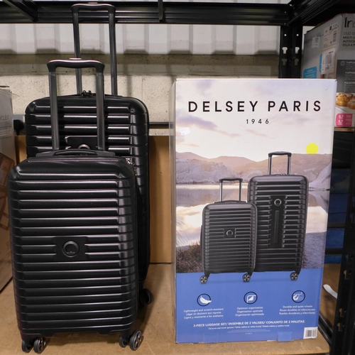 3143 - Delsey Paris 2pc Luggage Set, original RRP £119.99 + VAT (306-264) * This lot is subject to VAT