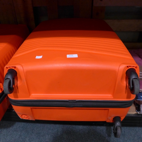 3150 - American Tourister Jetdriver Large 79cm 4 Wheel Spinner Hardside Case - Missing Wheel - (306-243) * ... 