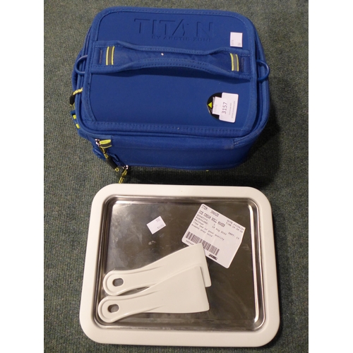 3157 - Ice Cream Roll Maker And Titan Lunch Box (306-246) * This lot is subject to VAT