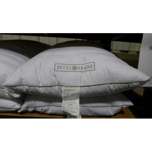 3192 - Hotel Grand Down Roll Jumbo Pillows (306-78) * This lot is subject to VAT