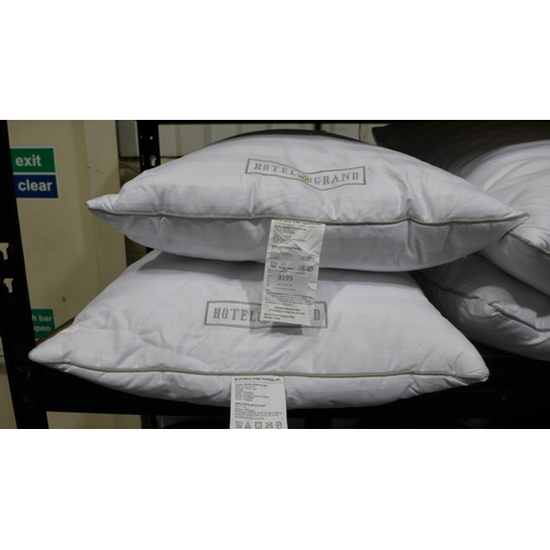 3195 - Hotel Grand Down Roll Jumbo Pillows (306-408) * This lot is subject to VAT