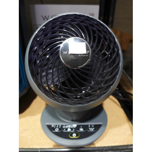 3201 - Iris Woozoo Grey Desk Fan - No Remote  (306-68) * This lot is subject to VAT