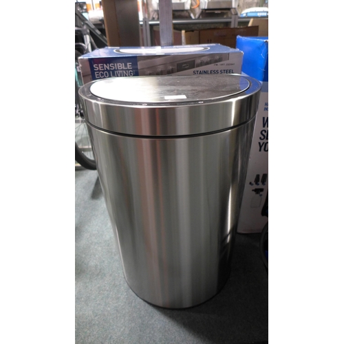 3214 - 47ltr Eko Semi-Round Bin (306-376) * This lot is subject to VAT