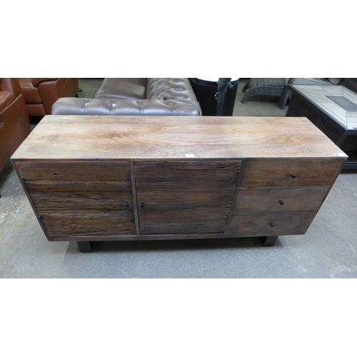 1394A - A Phoenix two door, three drawer sideboard  * This lot is subject to VAT