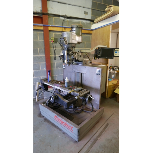 1 - A Bridgeport EZ Trak DX 3-axis CNC milling machine. 416V 3-phase 50Hz. Item has been in use until re... 