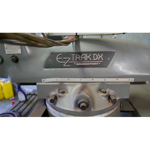 1 - A Bridgeport EZ Trak DX 3-axis CNC milling machine. 416V 3-phase 50Hz. Item has been in use until re... 