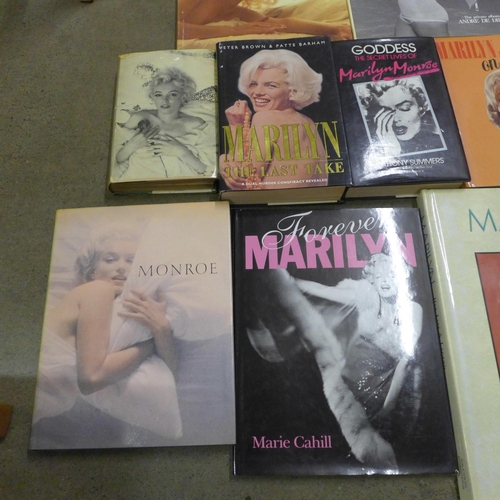 1090 - A collection of books on Marilyn (17) **PLEASE NOTE THIS LOT IS NOT ELIGIBLE FOR POSTING AND PACKING... 