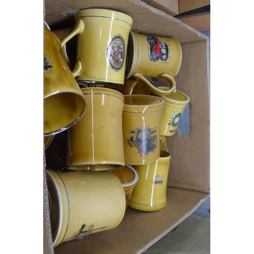 1113 - Twenty-five Wade Tankards mainly transport related **PLEASE NOTE THIS LOT IS NOT ELIGIBLE FOR POSTIN... 