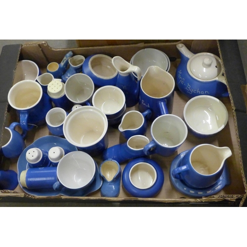 1116 - New Devon Pottery and similar pottery and a six setting tea service (2 boxes) **PLEASE NOTE THIS LOT... 