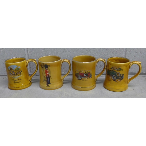 1124 - Twenty-five Wade tankards, mainly transport related **PLEASE NOTE THIS LOT IS NOT ELIGIBLE FOR POSTI... 