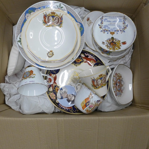 1128 - A large quantity of Royal Family related commemorative china **PLEASE NOTE THIS LOT IS NOT ELIGIBLE ... 