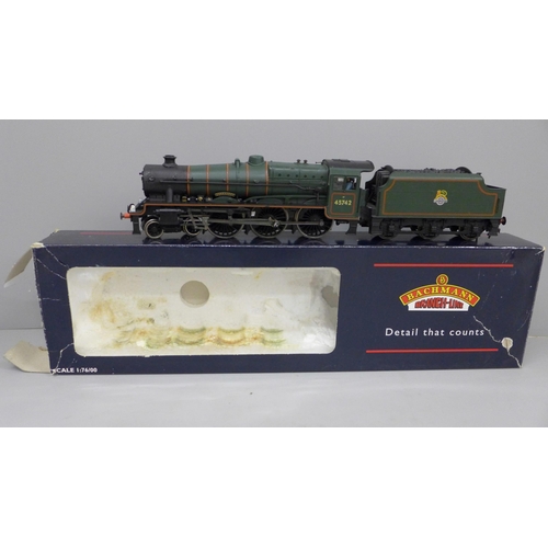 622 - A Bachmann OO gauge locomotive, 31-158 Jubilee 45742 Connaught in BR green, a/f