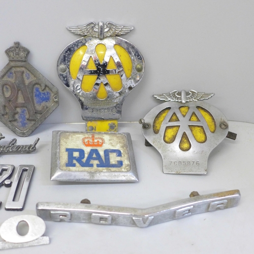 686 - Thirteen car badges