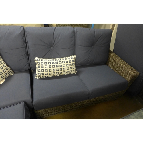 1324 - A West Coast Casual 5 piece sectional patio set, original RRP £1666.66 + VAT (4189-5) *This lot is s... 