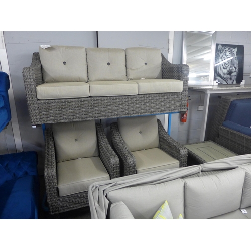 1328 - A Sunvilla Pelington 4 piece deep seating set, original RRP £1666.66 + VAT (4189-8) *This lot is sub... 