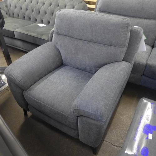 1332 - A Grace charcoal armchair with power recline, original RRP £499.99 +VAT (4188-11) *This lot is subje... 