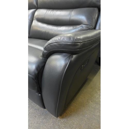 1335 - A Fletcher 2.5 seater leather power recliner sofa, original RRP £1124.99 +VAT (4188-8) *This lot is ... 