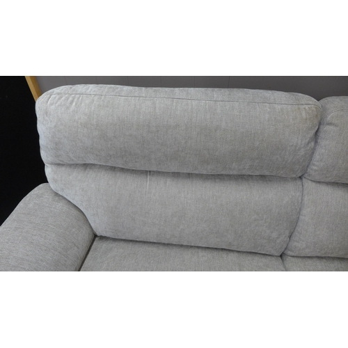 1482 - A Grace mink fabric large 2 Seater recliner sofa, original RRP £874.99 +VAT (4188-15) *This lot is s... 