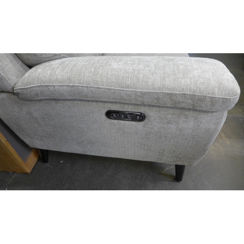 1482 - A Grace mink fabric large 2 Seater recliner sofa, original RRP £874.99 +VAT (4188-15) *This lot is s... 