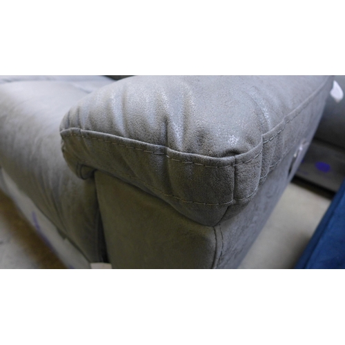 1494 - A Justin grey 2 Seater power Recliner sofa, original RRP £708.33 + VAT (4189-31) *This lot is subjec... 