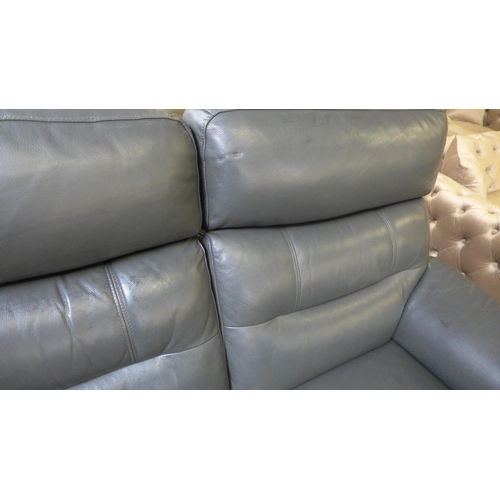 1500 - A Fletcher 2 Seater leather power recliner sofa, original RRP £983.33 + VAT (4189-19) *This lot is s... 