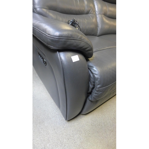 1500 - A Fletcher 2 Seater leather power recliner sofa, original RRP £983.33 + VAT (4189-19) *This lot is s... 