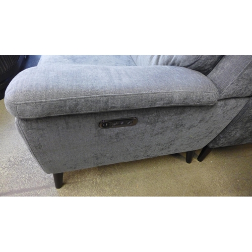 1517 - A Grace charcoal fabric large recliner sofa, original RRP £874.99 + VAT (4189-33) *This lot is subje... 