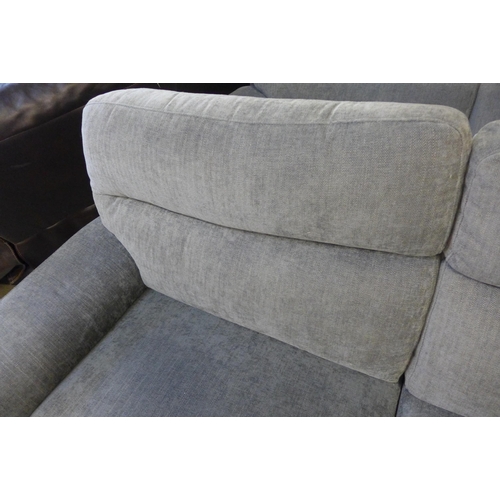 1518 - A Grace charcoal fabric large recliner sofa , original RRP £874.99 + VAT (4189-32) *This lot is subj... 