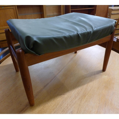 21 - A Danish teak stool