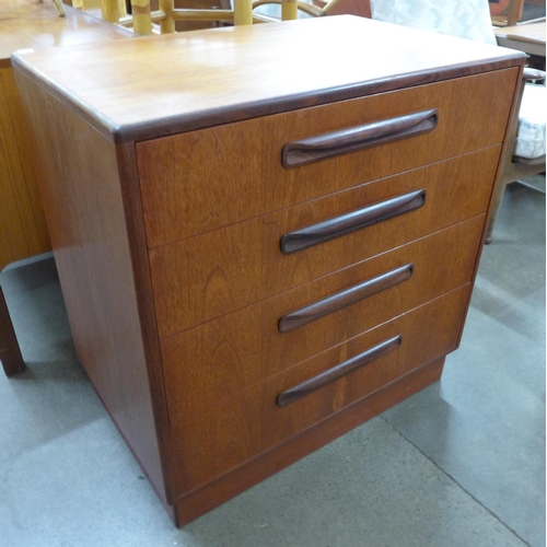 22 - A G-Plan Fresco teak chest of drawers