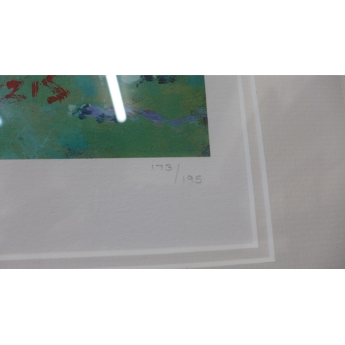 316 - A signed limited edition Rolf Harris print, Just A Perfect Day, no.173/195, framed